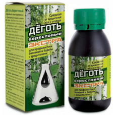Деготь берестовый экстра 80 мл.уп/48 шт. (ВХ)